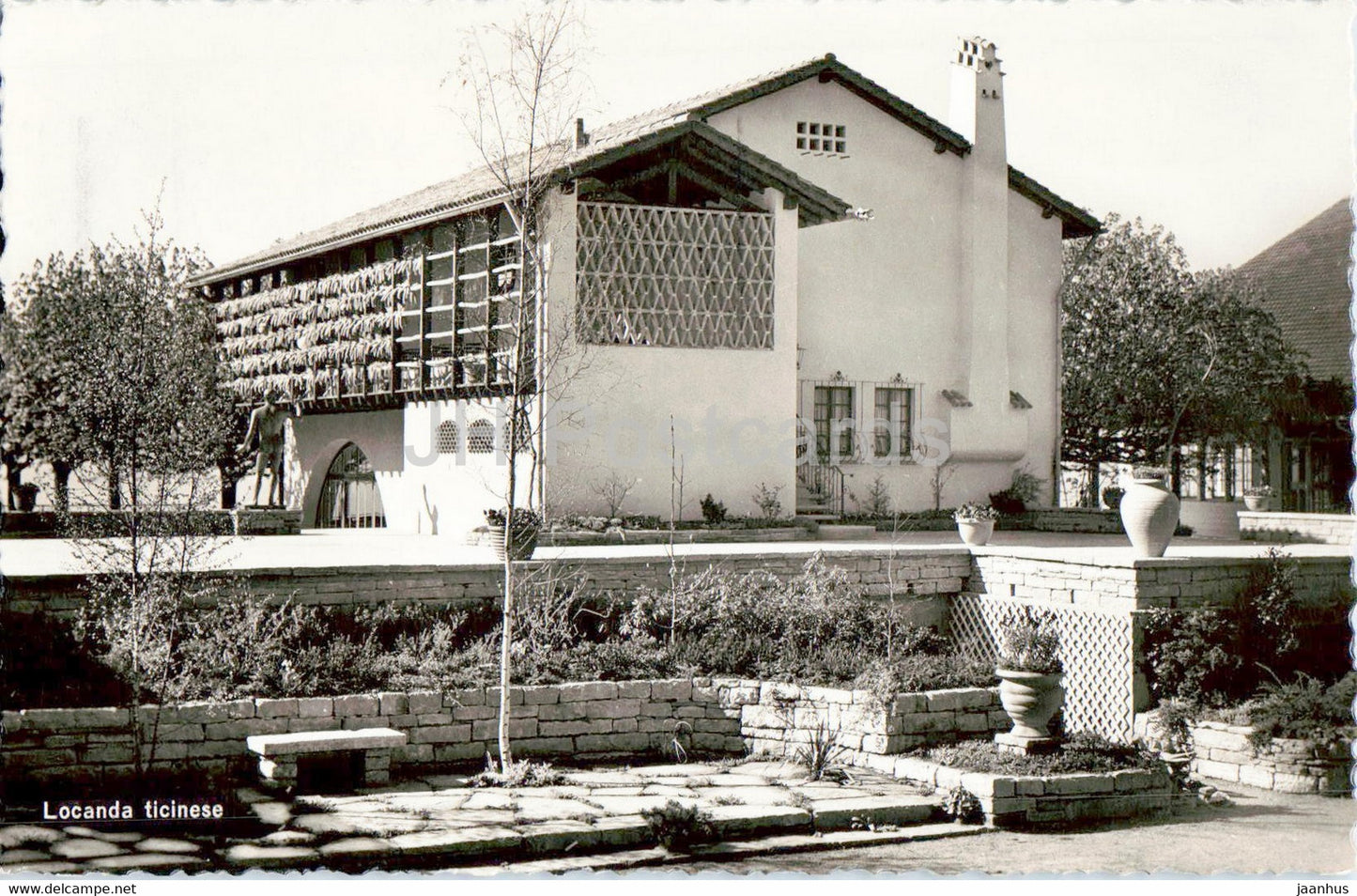 Locanda Ticinese - Schweizerische Landesausstellung Zurich - exposition - 1939 - old postcard - Switzerland - used - JH Postcards