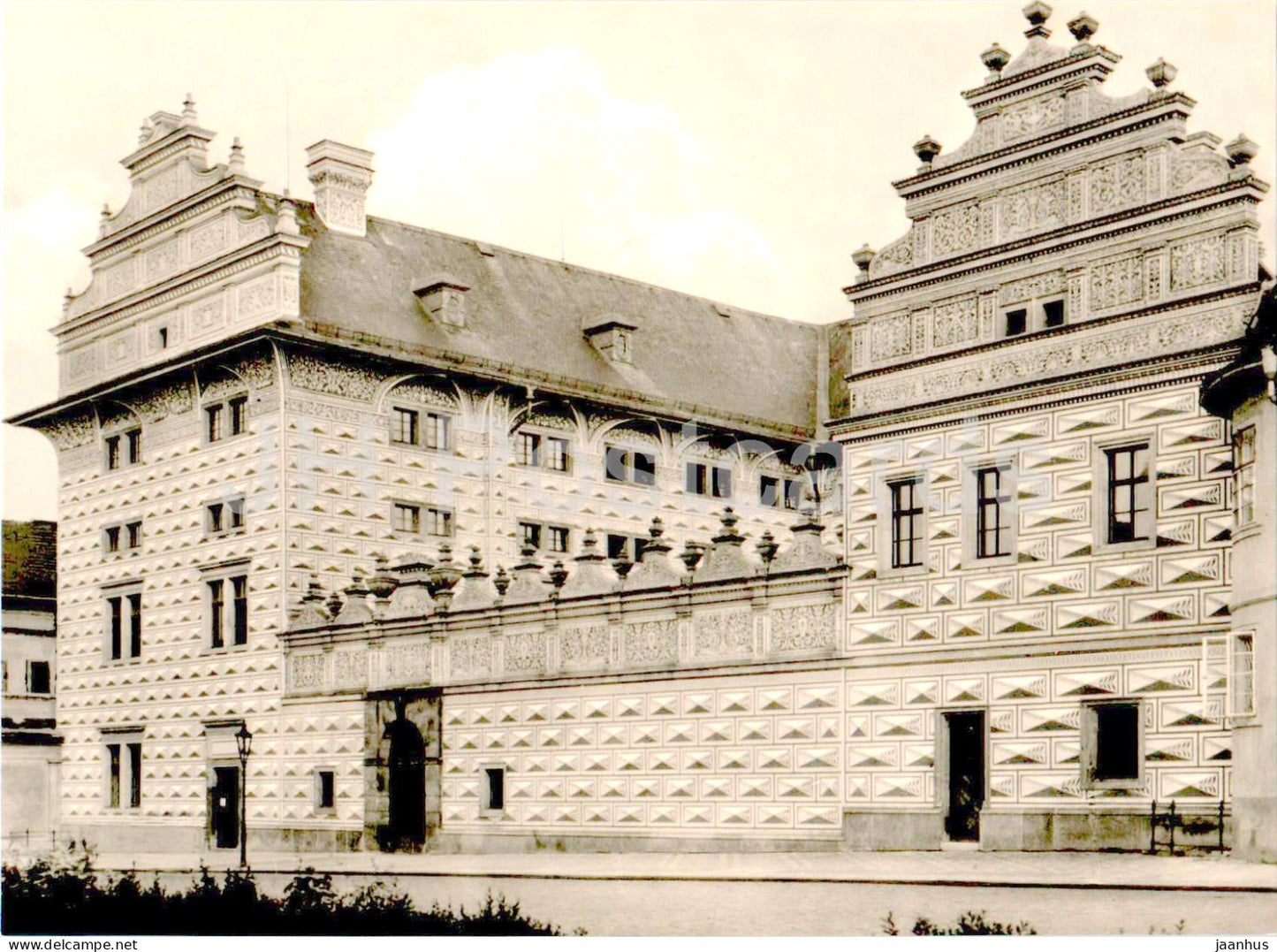 Praha - Prague - Nordseite des Palais Schwarzenberg - palais - Czech Republic - Czechoslovakia - unused - JH Postcards