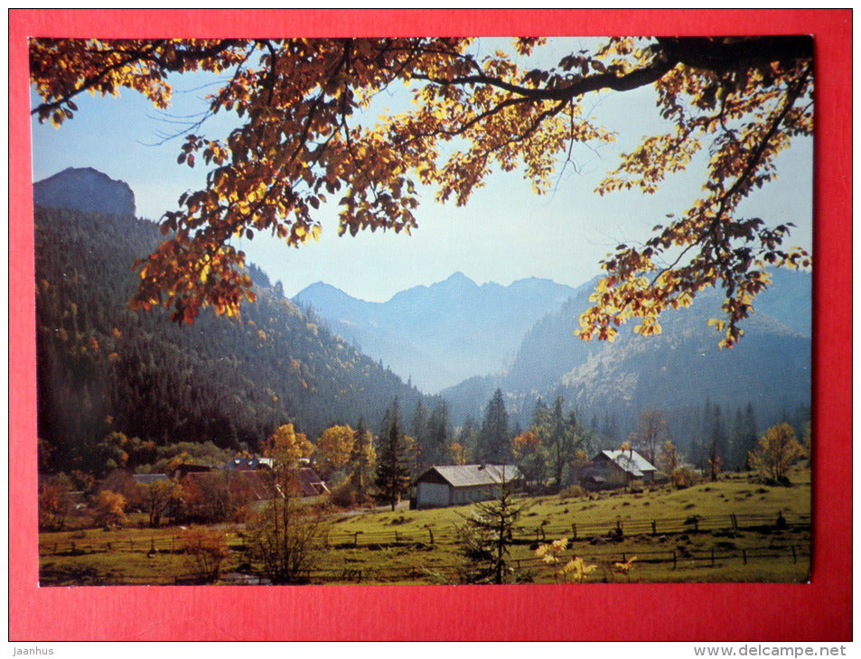 Javorina - The High Tatras - Slovakia - Czechoslovakia - unused - JH Postcards