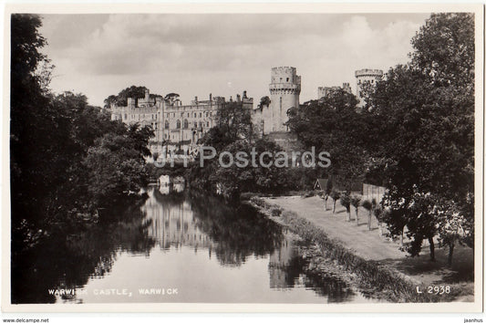 Warwick Castle - L 2938 - United Kingdom - England - used - JH Postcards