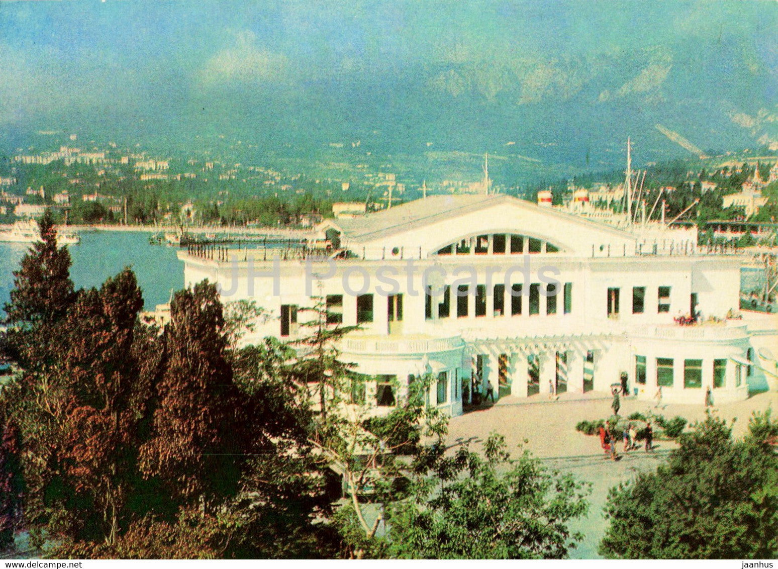 Yalta - Maritime station - Crimea - 1971 - Ukraine USSR - unused - JH Postcards