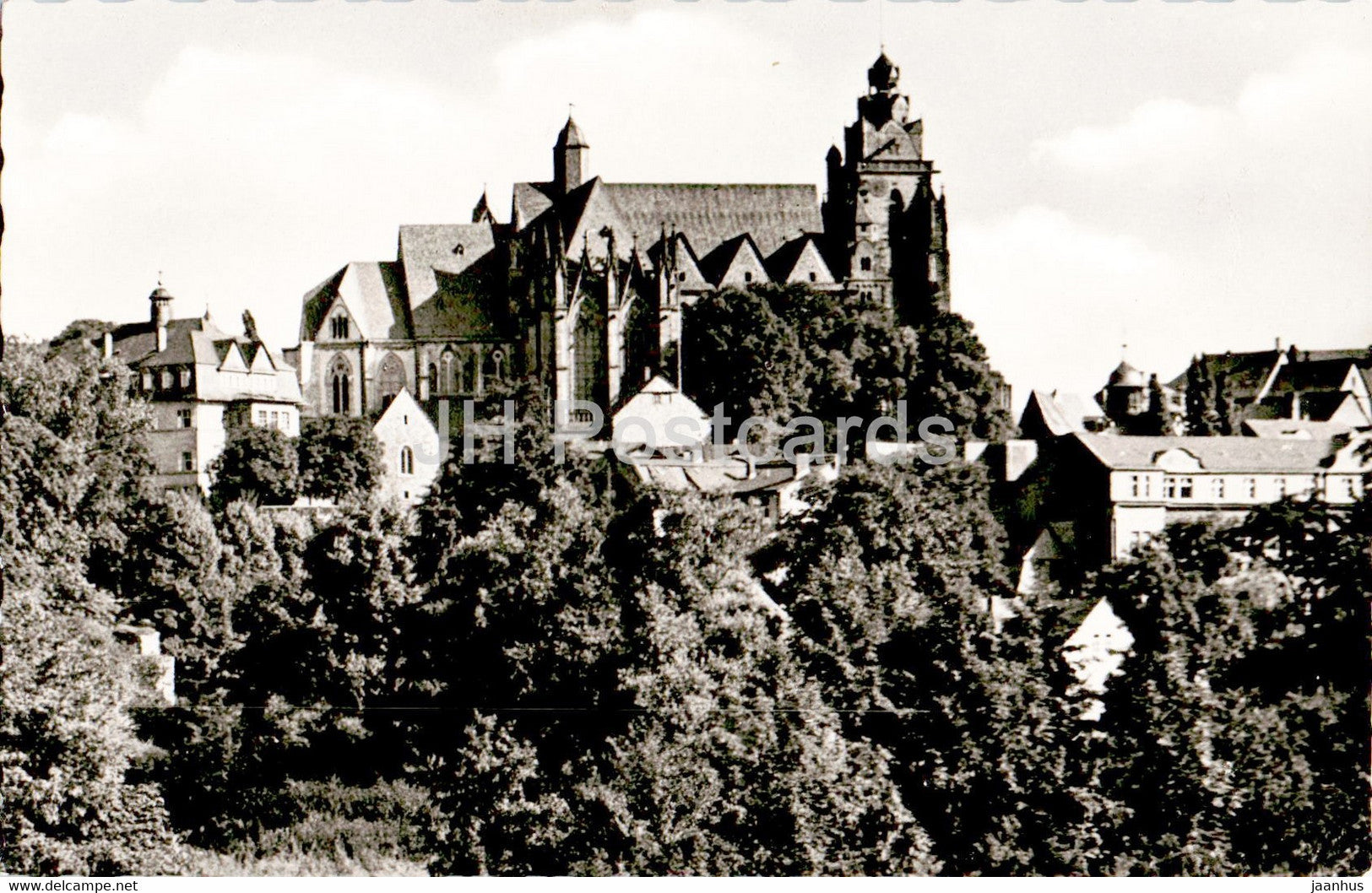 Wetzlar Lahn - Dom - Nordwestl Ansicht - cathedral - old postcard - Germany - unused - JH Postcards