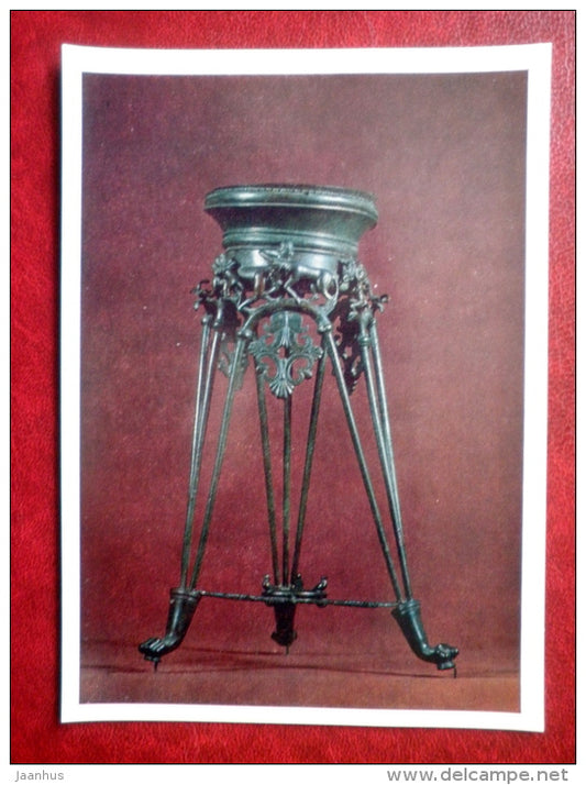 Tripod , 6th century BC - Etruscan Art - Antique - 1973 - Russia USSR - unused - JH Postcards