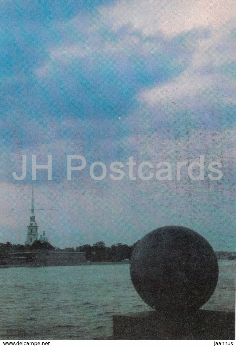 Leningrad - St Petersburg - Peter and Paul Fortress - postal stationery - 1990 - Russia USSR - unused - JH Postcards