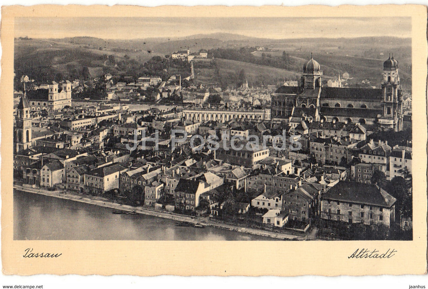 Passau - Altstadt - 12 - old postcard - Germany - unused - JH Postcards