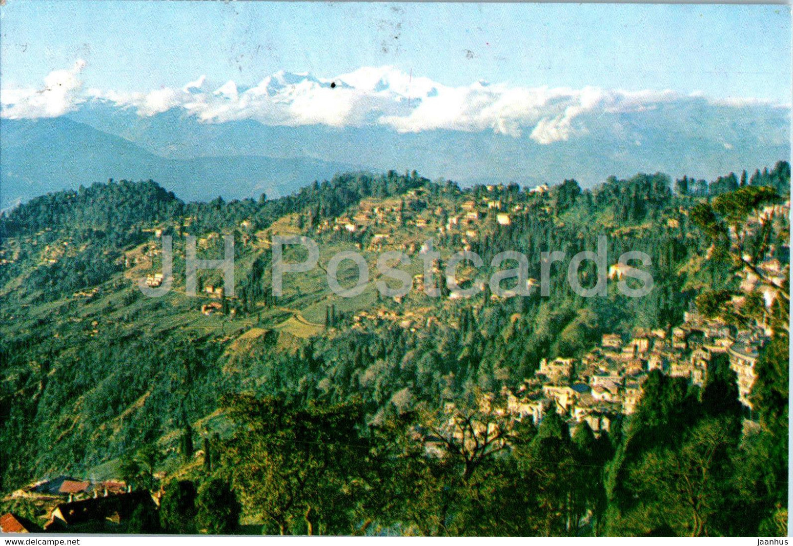 Darjeeling Landscape - 333 - India - used - JH Postcards