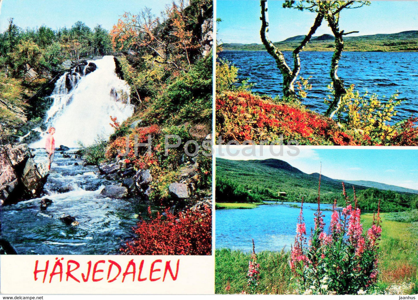 Norrland - Harjedalen - Fragernas Land - Sweden - unused - JH Postcards