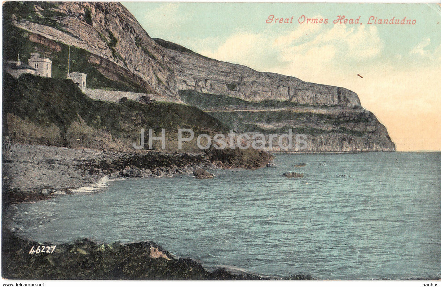 Great Ormes Head - Liandudno - 46227 - old postcard - United Kingdom - Wales - unused - JH Postcards