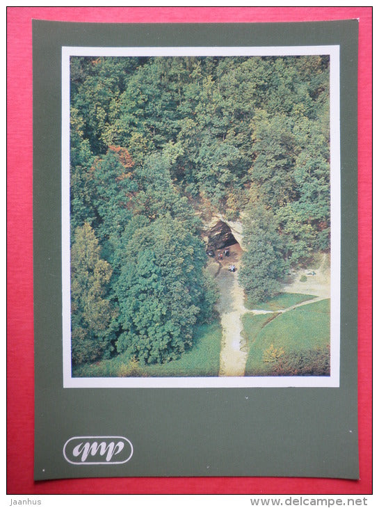 Gutmana Cave - Gauja National Park - 1981 - Latvia USSR - unused - JH Postcards