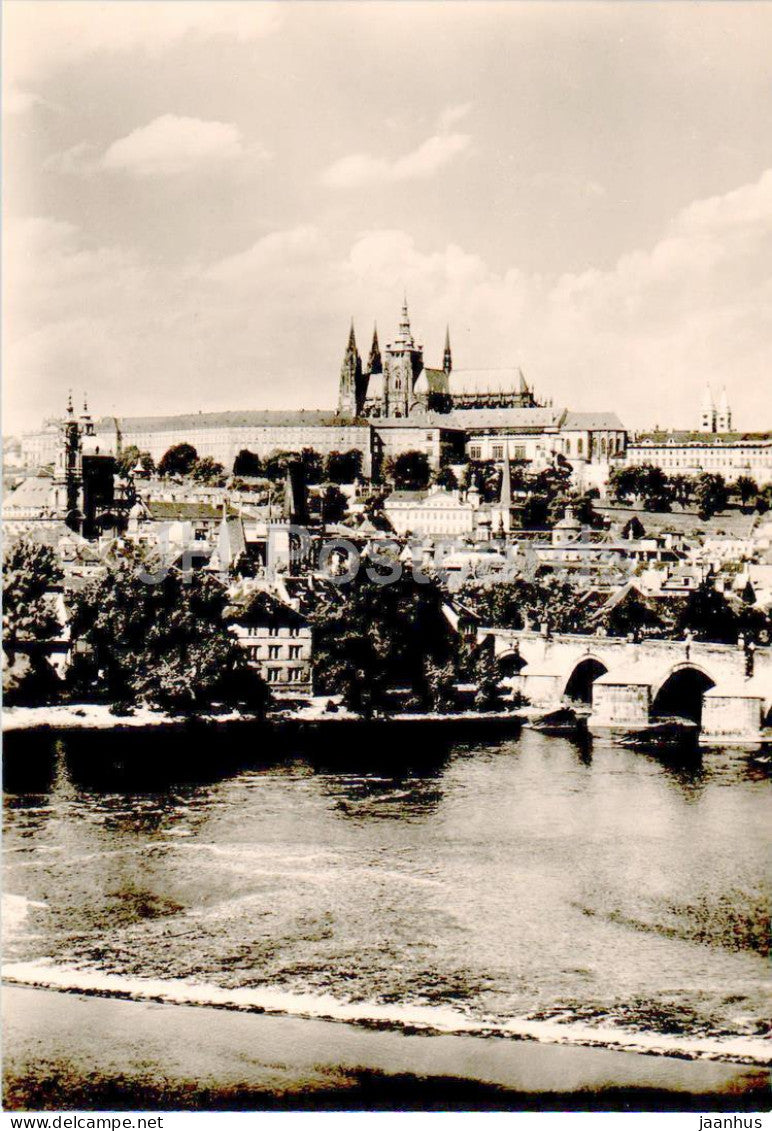 Praha - Prague - Panorama Prazskeho Hradu - General view of the Prague Castle - Czech Republic - Czechoslovakia - unused - JH Postcards