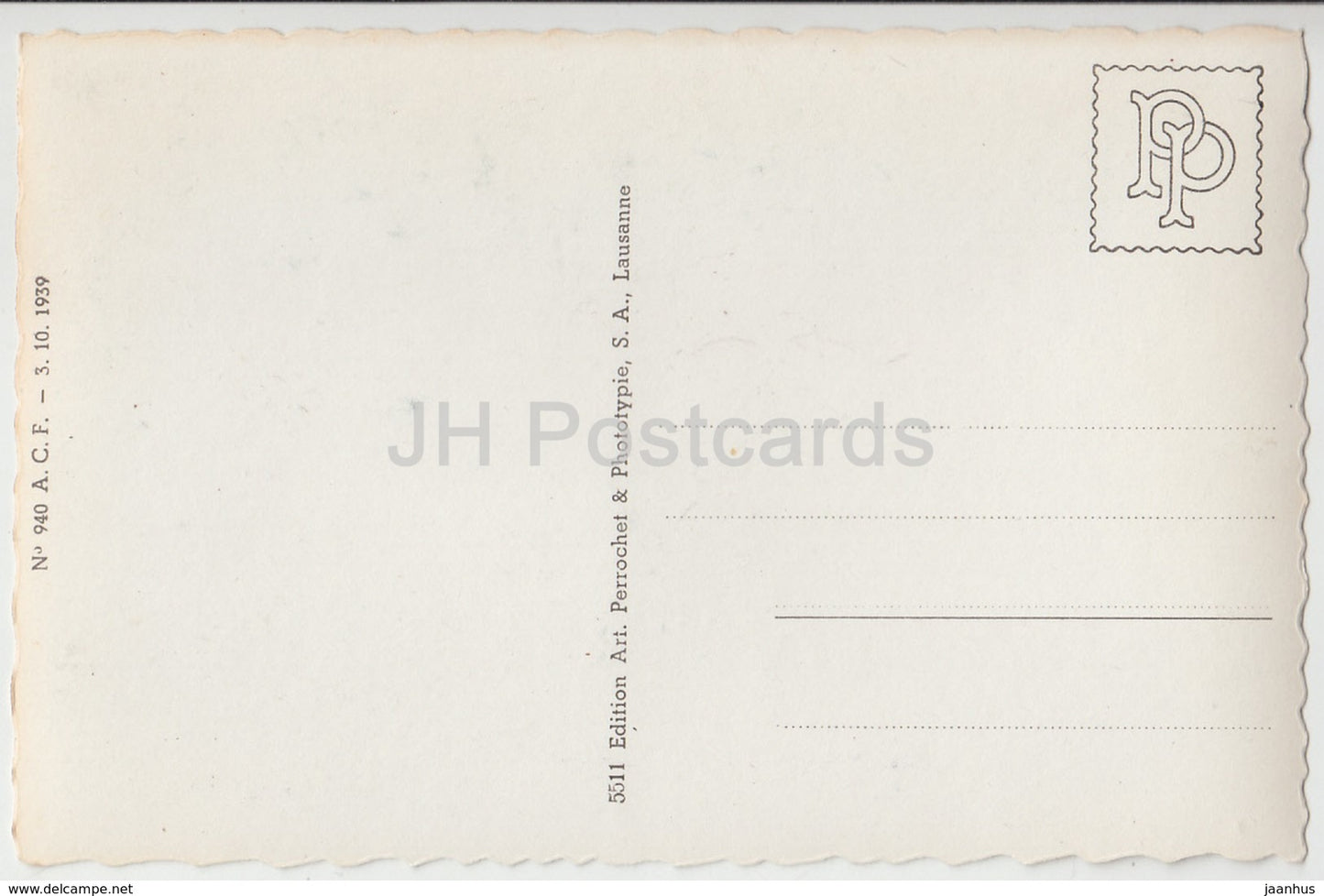 Morges - port - château - château - Vufflens - multiview - 940 - Suisse - cartes postales anciennes - inutilisées