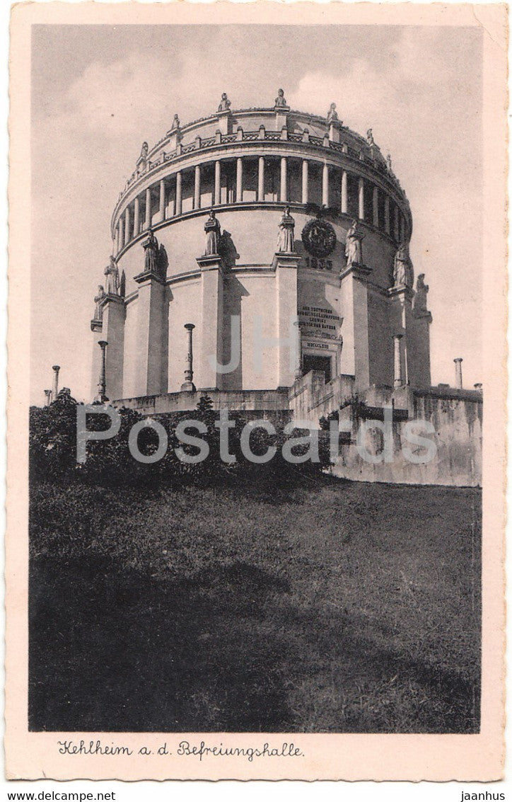 Kehlheim a d Befreiungshalle - old postcard - 1944 - Germany - used - JH Postcards