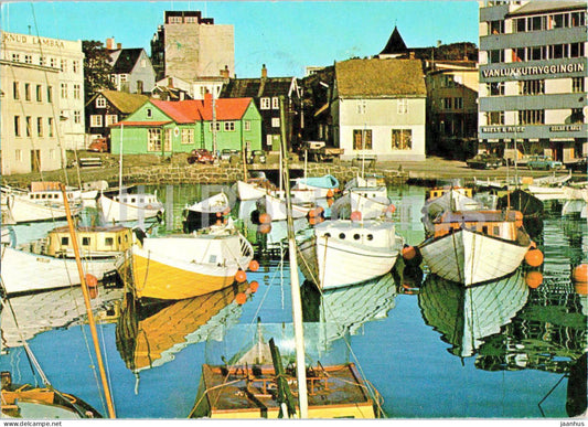 Kongsbrugvin - Toeshavn - boat - 143 - 1977 - Faroe Islands - Denmark - used - JH Postcards