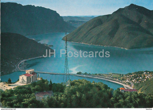 Monte S Salvatore 915 m - Lugano - 1322 - 1970 - Switzerland - used - JH Postcards