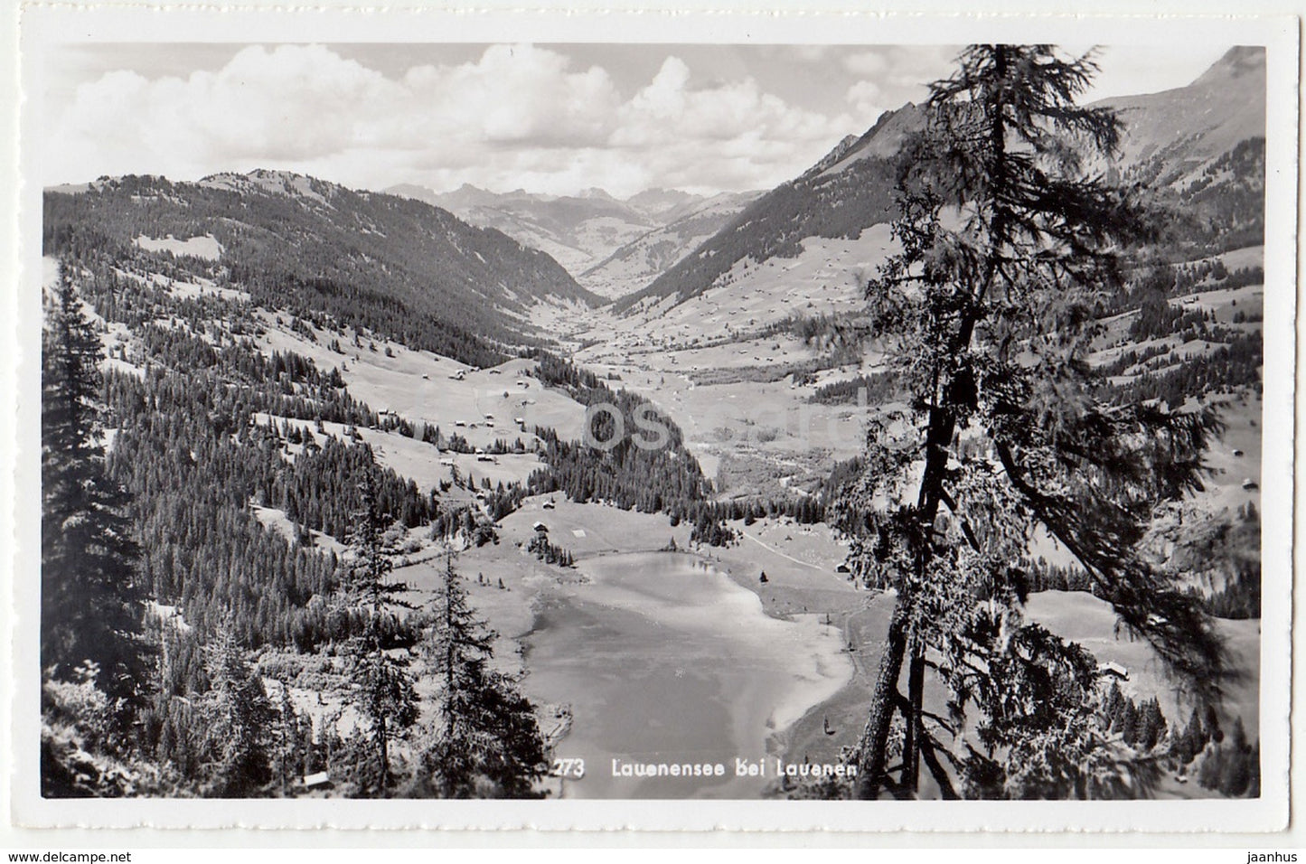 Lauenensee bei Lauenen - 273 - Switzerland - 1958 - used - JH Postcards