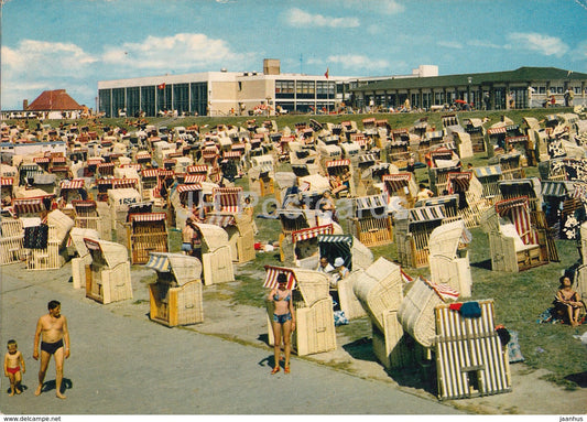 Nordseeheilbad Busum - Strandleben - Spa - 1978 - Germany - used - JH Postcards