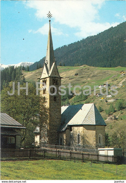 Bergun - Bravougn - Evangelische Kirche - church - Switzerland - unused - JH Postcards