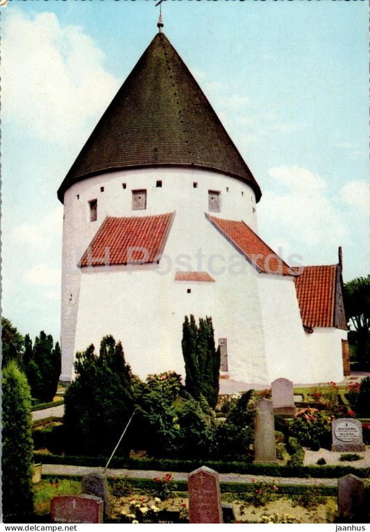 Bornholm - Olsker Rundkirke - The Round Church of Olsker - 356 - Denmark - unused - JH Postcards