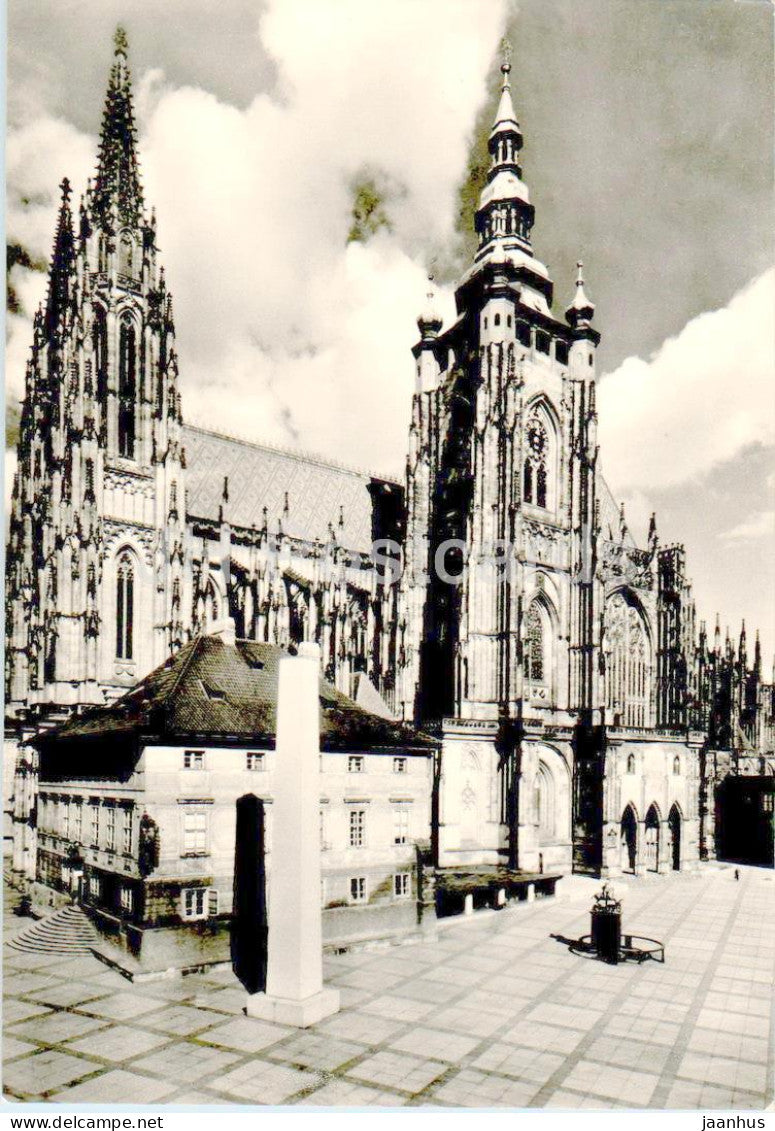 Praha - Prague - Svatovitska katedrala - St Vitus Cathedral and the Monolith - Czech Republic - Czechoslovakia - unused - JH Postcards