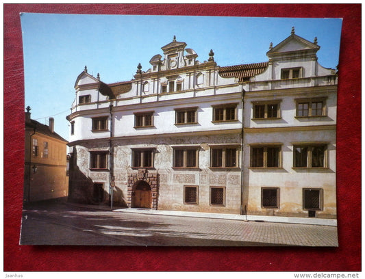 Martinic Palace at Hradcany square - Prague - CZECH REPUBLIC, CZECHOSLOVAKIA - unused - JH Postcards