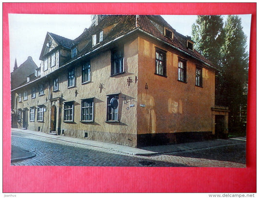 Dwelling House in Maza Pils street , 18th century - Old Town - Riga - 1974 - USSR Latvia - unused - JH Postcards