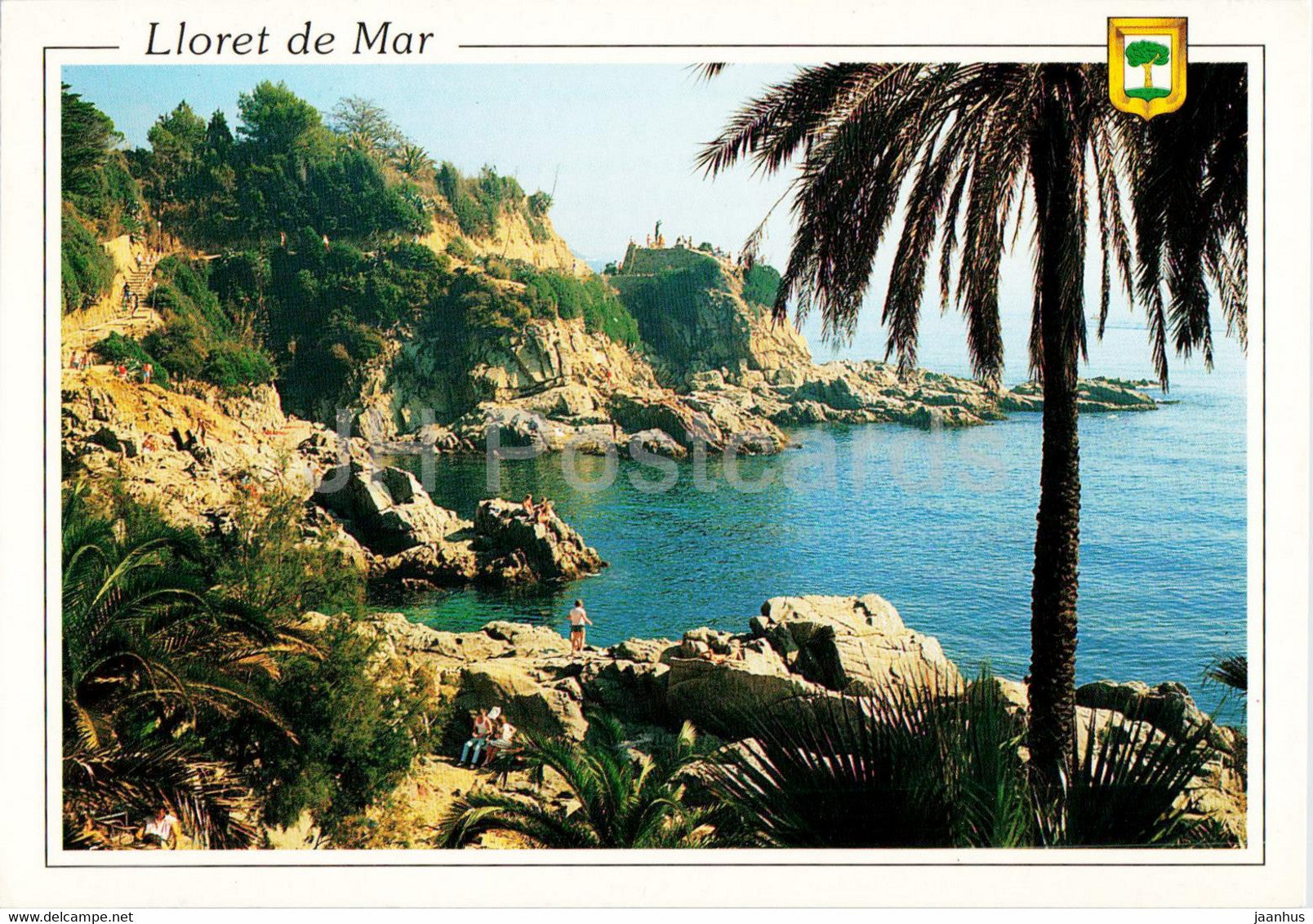 Lloret de Mar - Cala Banys - bay - 138 - 1996 - Spain - used - JH Postcards