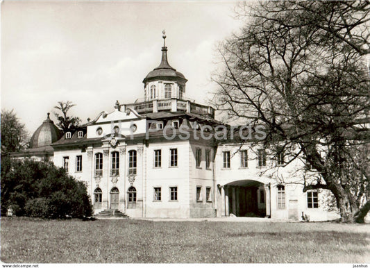 Schloss Belvedere bei Weimar - castle - Germany DDR - unused - JH Postcards