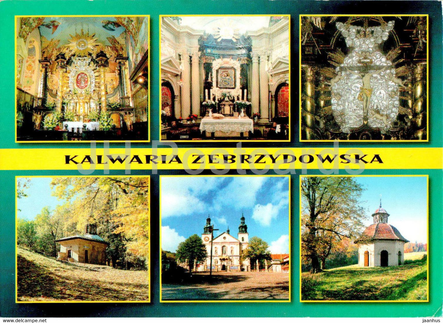 Kalwaria Zebrzydowska - A Passion Marien Sanctuary - multiview - Poland - unused - JH Postcards