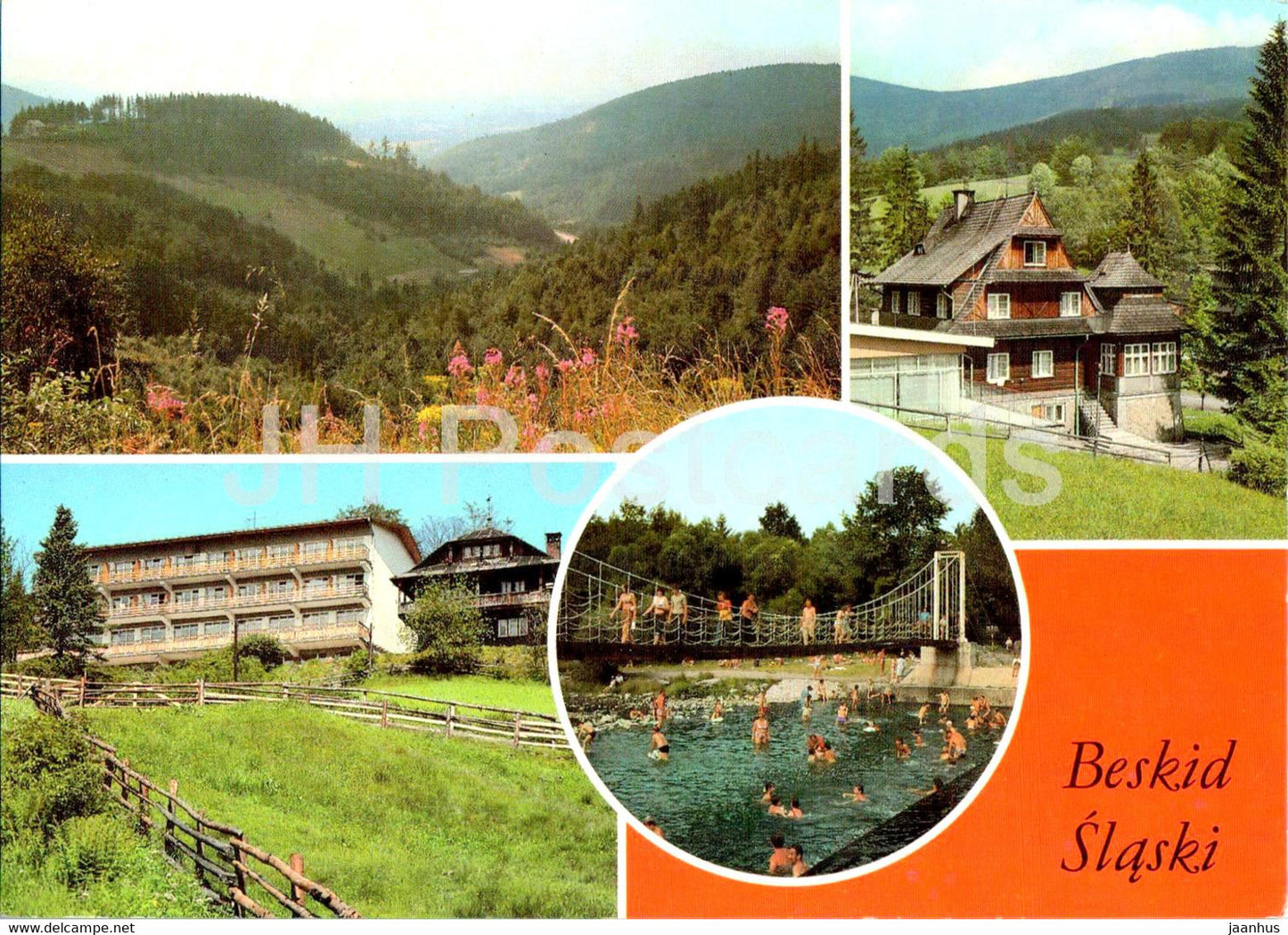 Beskid Slaski - Drukarz - multiview - Poland - unused - JH Postcards