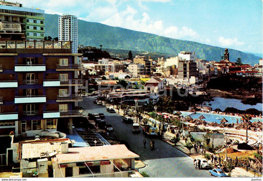 Puerto de la Cruz - vista panoramica - panoramic view -Tenerife - 337 - Spain - unused - JH Postcards