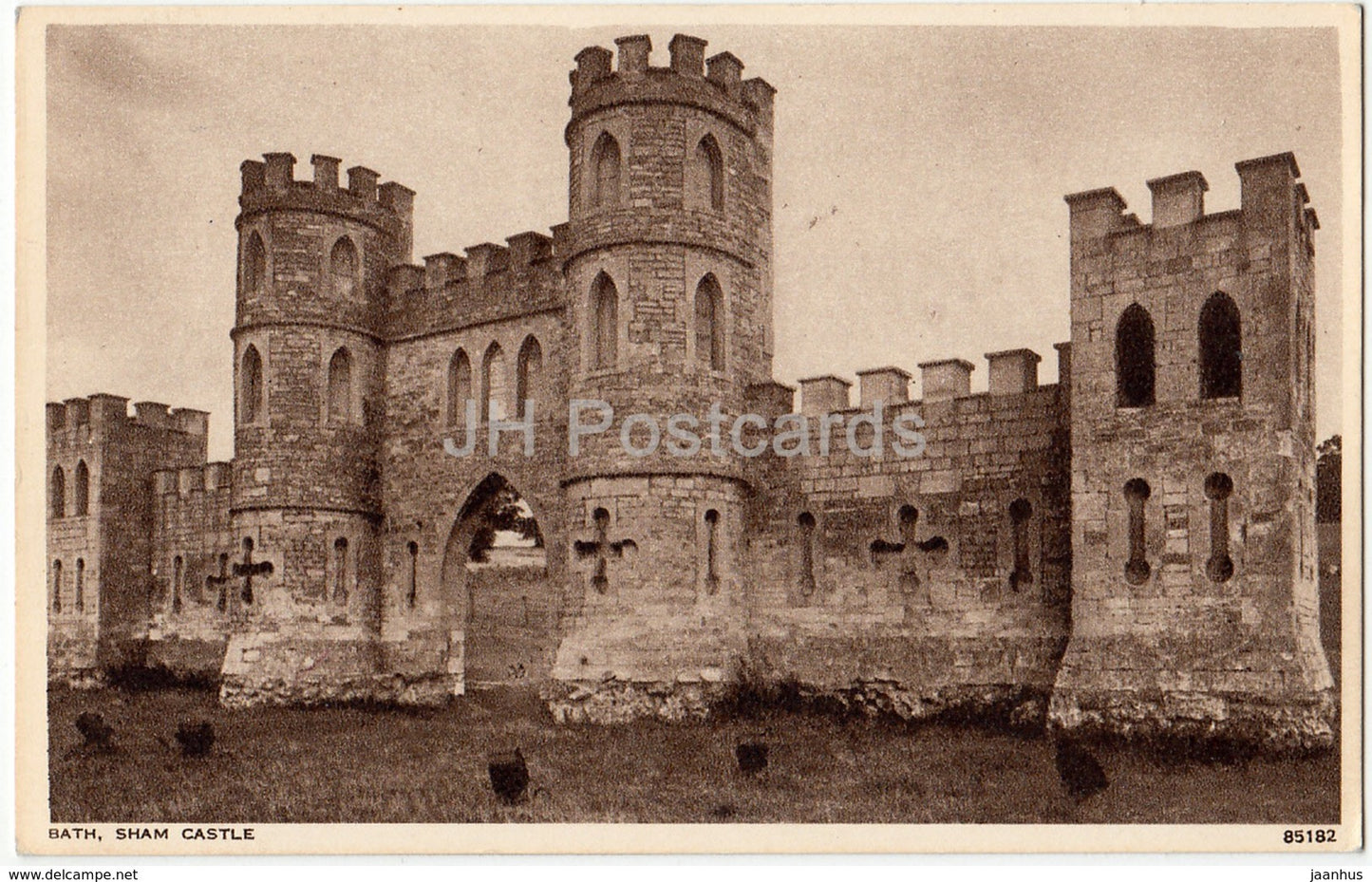 Bath - Sham Castle - 85182 - 1952 - United Kingdom - England - used - JH Postcards