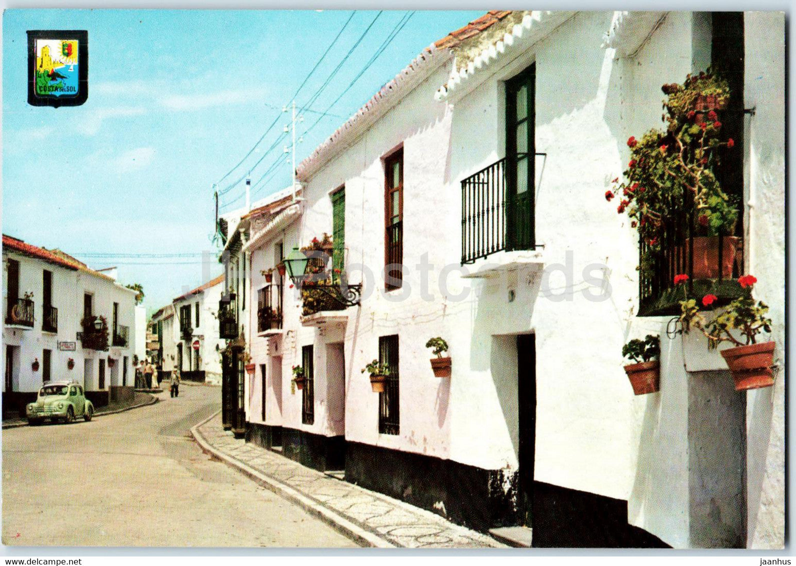 Torremolinos - Plaza de la Cruz - Cross Square - 6 - Spain - unused - JH Postcards