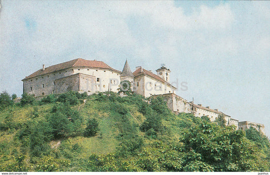 Mukachevo - castle Palanok - 1 - Ukraine USSR - unused - JH Postcards