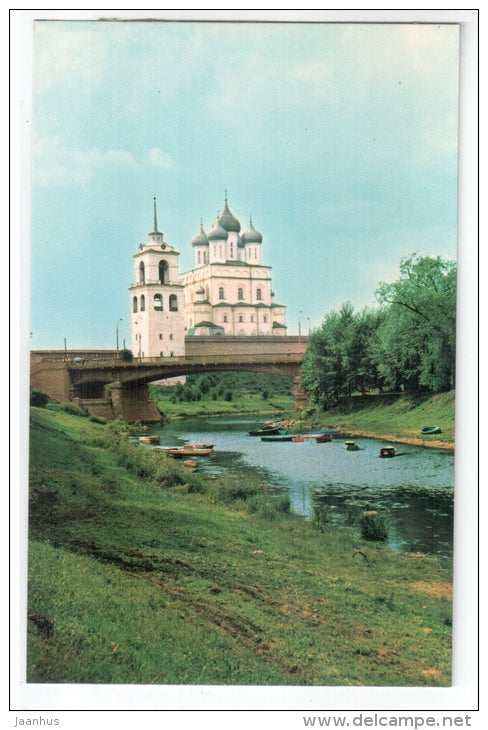 Cathedral of Trinity , 1699 - Pskov - 1974 - Russia USSR - unused - JH Postcards