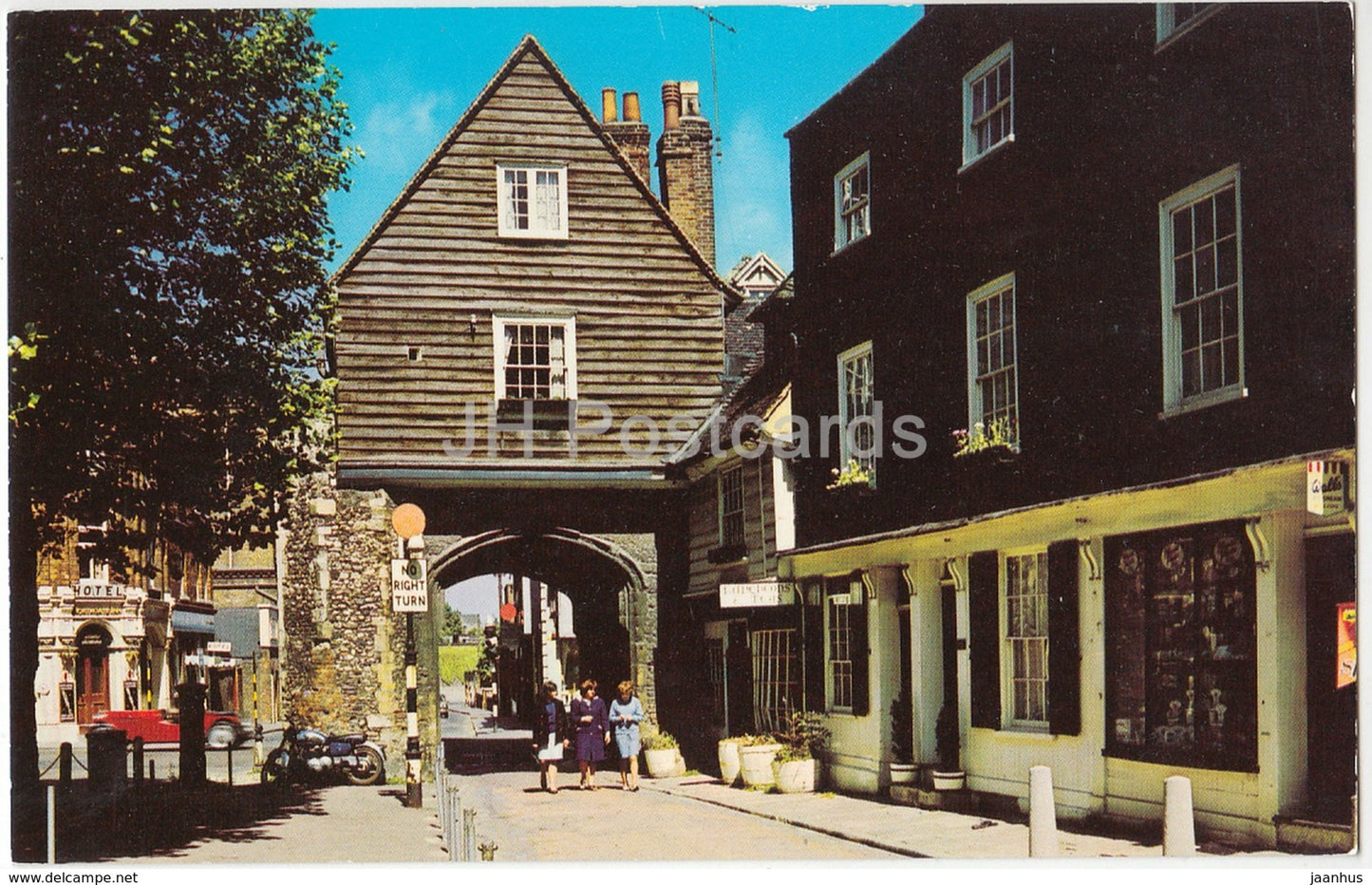 Rochester - College Gate - PT4122 - 1970 - United Kingdom - England - used - JH Postcards