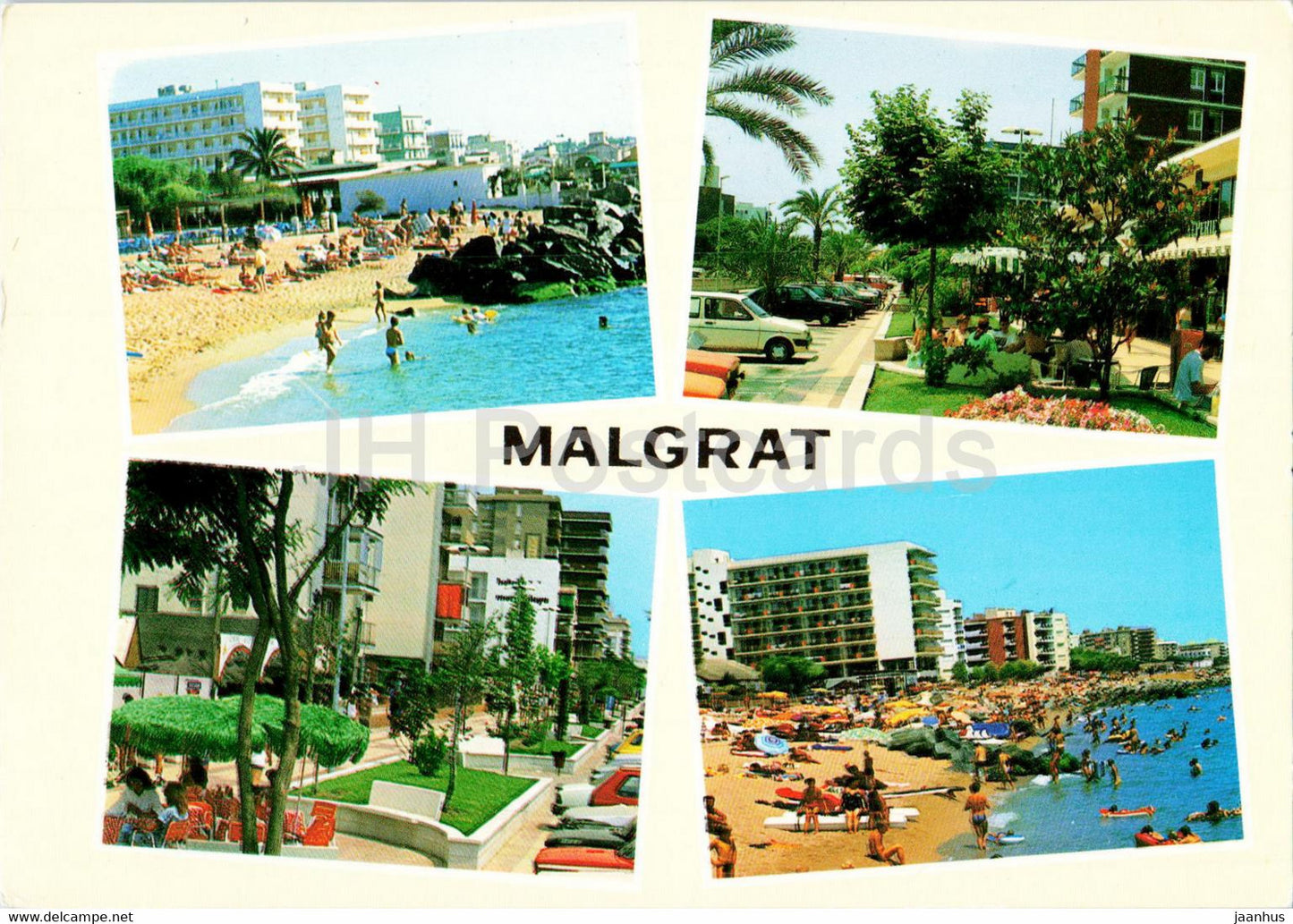 Malgrat de Mar - Costa Dorada - Varios Aspectos - multiview - Spain - used - JH Postcards