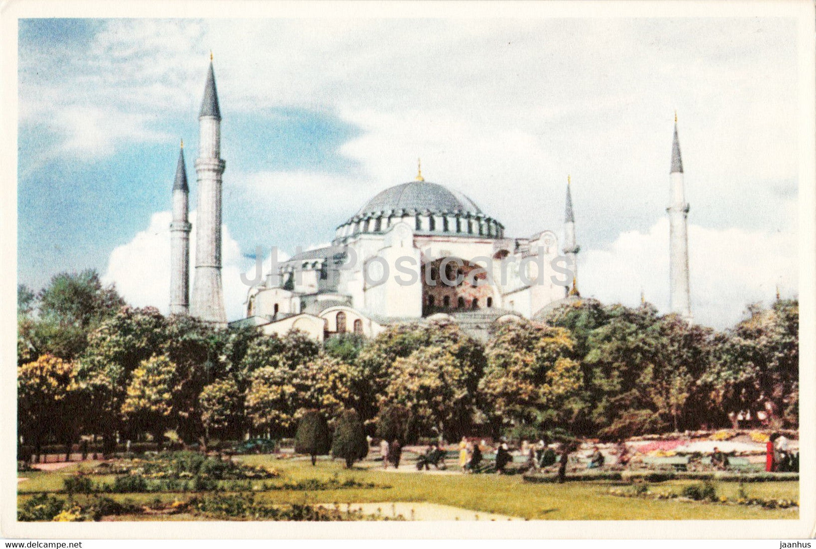 Istanbul - Saint Sophia Museum - old postcard - Turkey - unused - JH Postcards