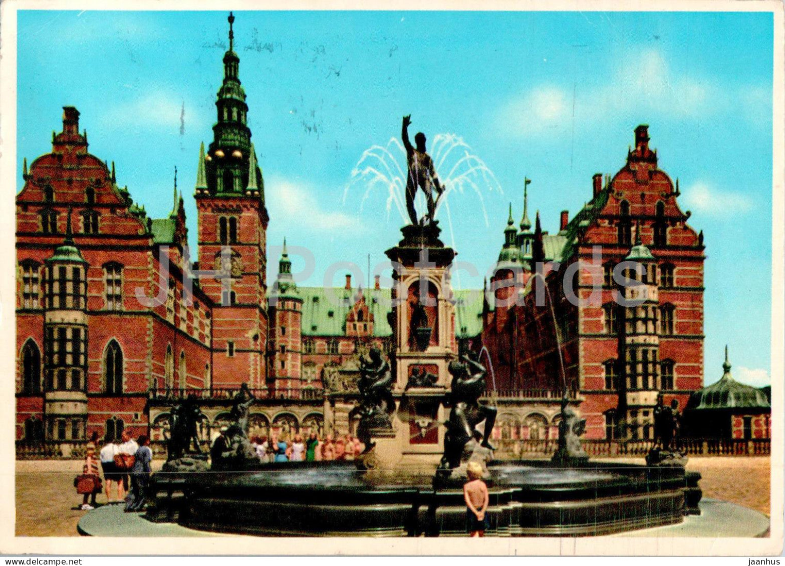 Frederiksborg Slot - castle - 42 - 1965 - Denmark - used - JH Postcards