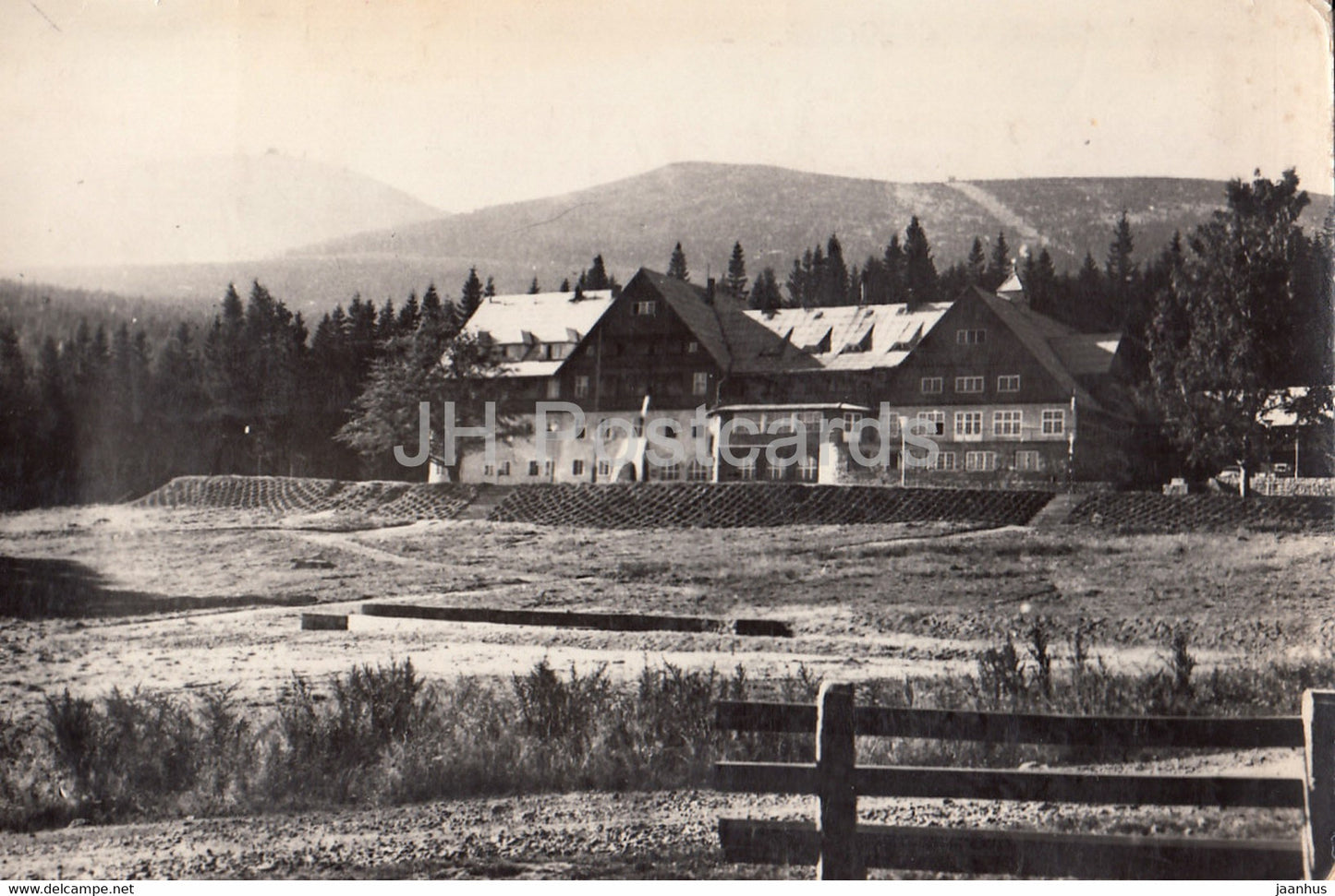 Karpacz - hotel gorski Orlinek - 1963 - Poland - used - JH Postcards