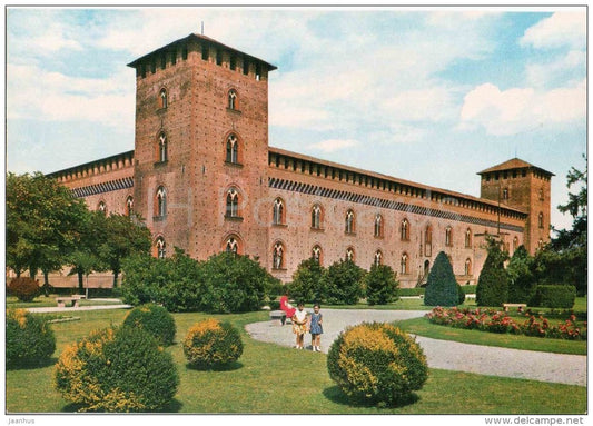 Castello Visconteo - Visconteo Castle - Pavia - Lombardia - 13 - Italia - Italy - unused - JH Postcards