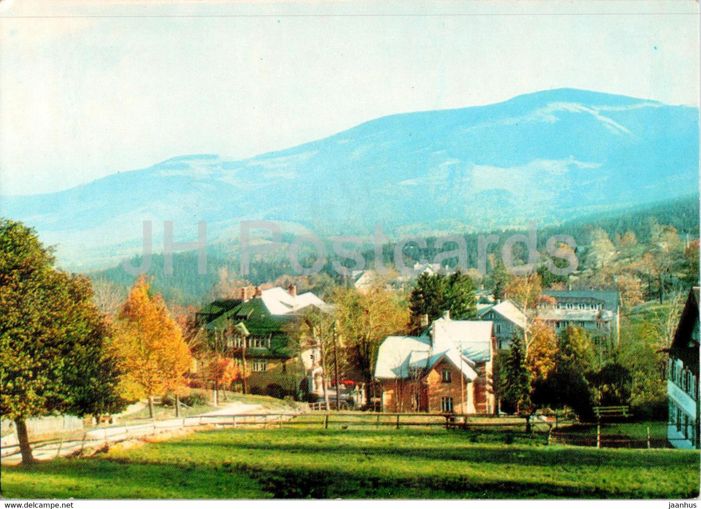 Karpacz - Widok na Karkonosze - View of the Giant Mountains - Poland - unused - JH Postcards