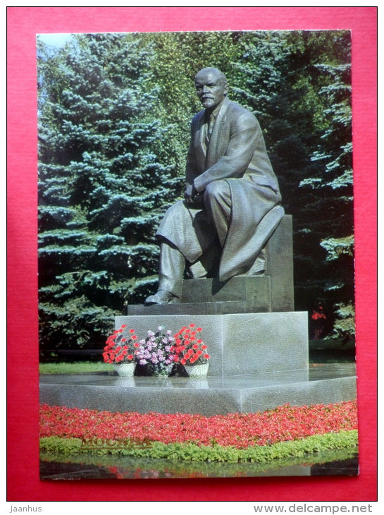 monument to Lenin - Moscow - 1982 - Russia USSR - unused - JH Postcards