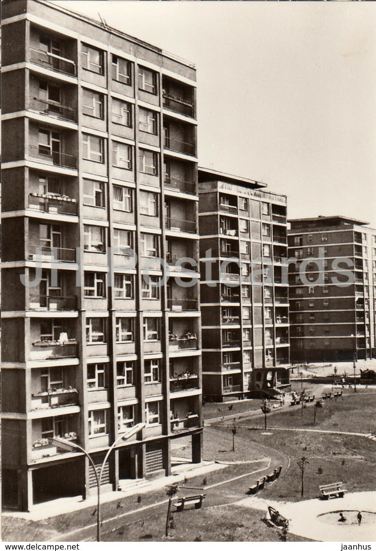 Katowice - Skyscrapers in the Julian Marchlewski estate - Poland - unused