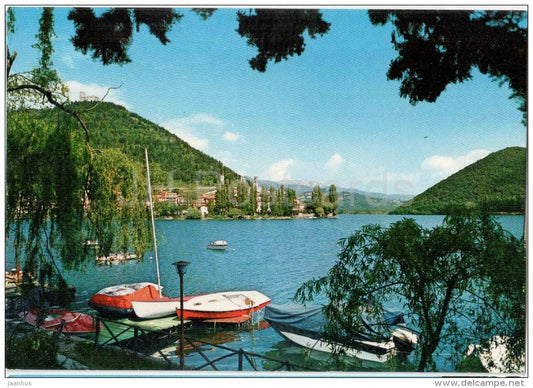panorama - sailing boat - Lago di Piediluco - Terni - Umbria - 48914 - Italia - Italy - unused - JH Postcards