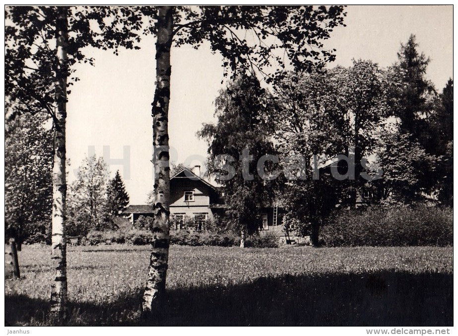 C. R. Jakobson House Museum in Kurgja - 1966 - Estonia USSR - unused - JH Postcards