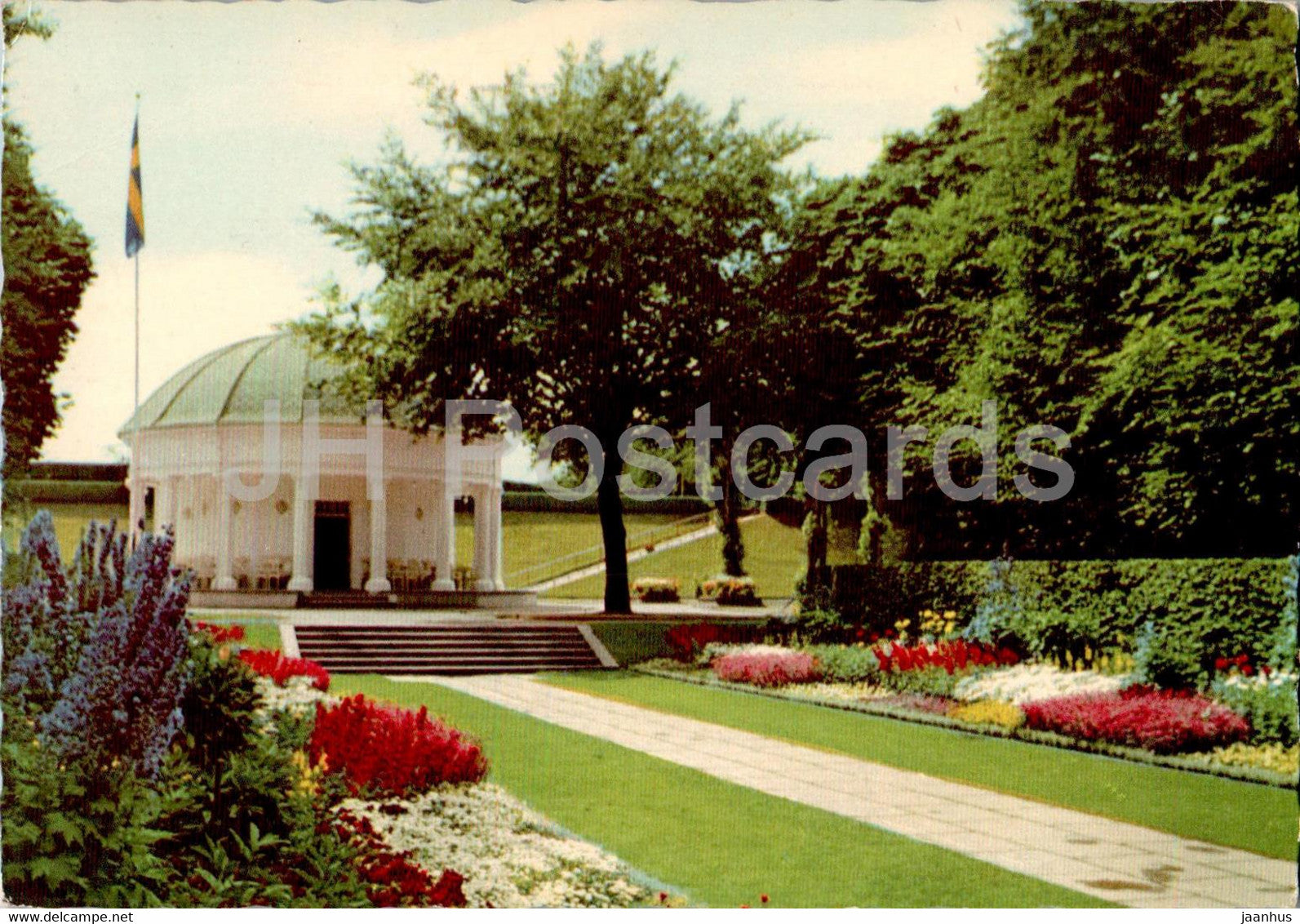 Malmo - Margaretapaviljongen - 213 - old postcard - Sweden - used - JH Postcards