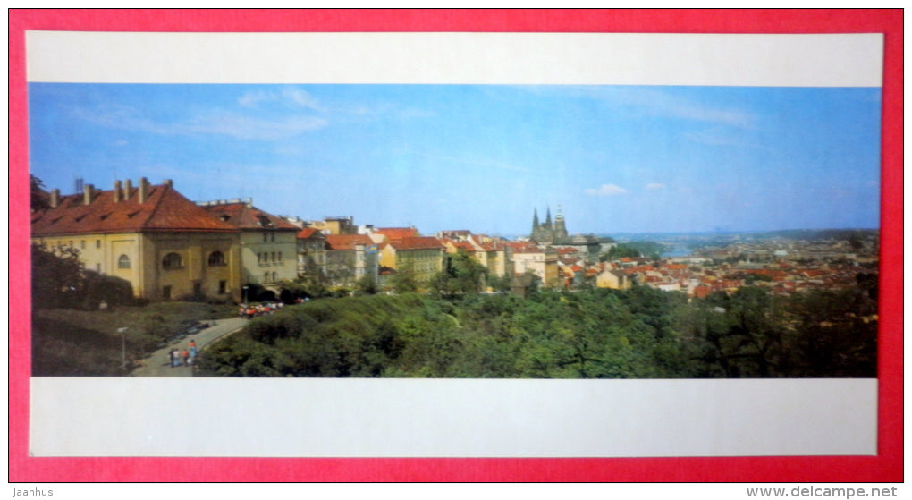 Prague Castle and Lesser Town - Prague - Praha - Czech Republic - Czechoslovakia - unused - JH Postcards