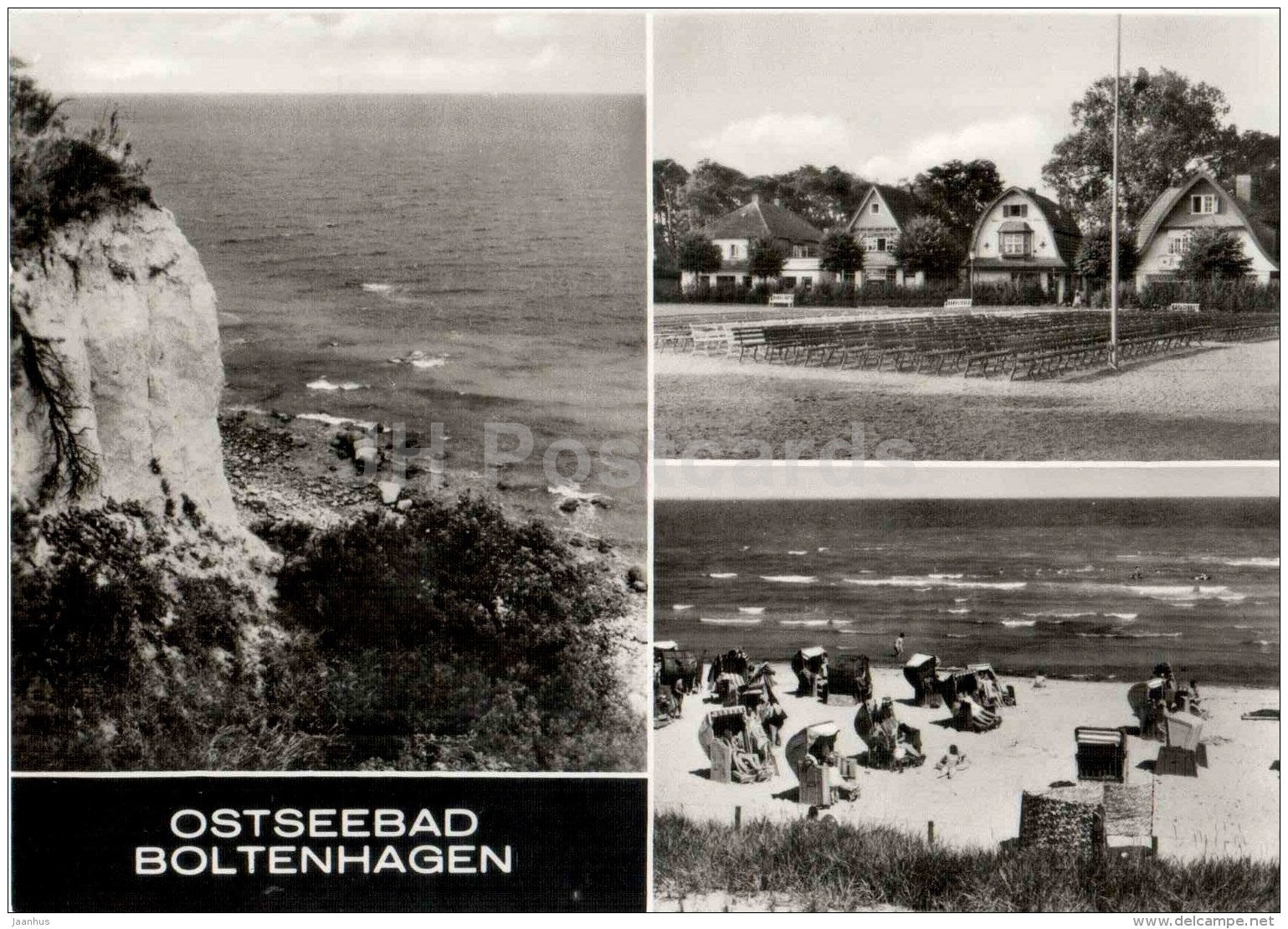 Ostseebad Boltenhagen - strand - Germany - used - JH Postcards