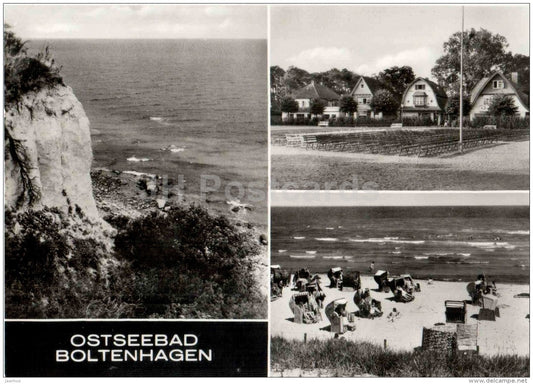 Ostseebad Boltenhagen - strand - Germany - used - JH Postcards