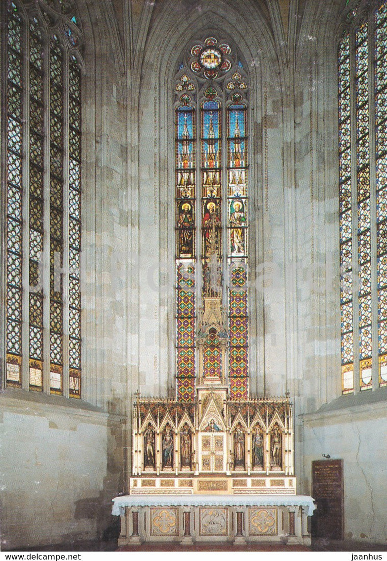 Bratislava - Konkatedrala Sv Martina - Sanktuarum - St. Martin's Cathedral - Sanctuary - 1998 - Slovakia - used - JH Postcards